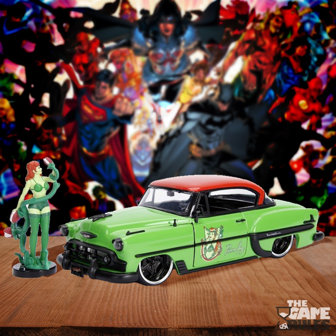 DC Comics Bombshells Poison Ivy 124 Συλλεκτικά Αυτοκινητάκια The